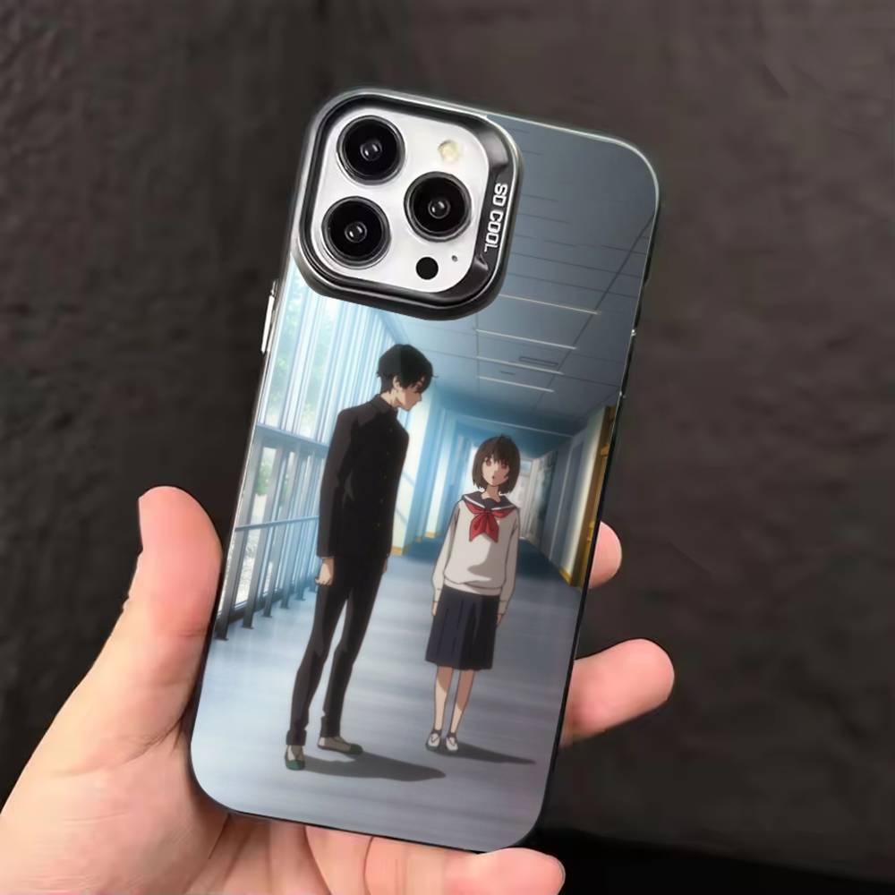 Аниме Shoushimin Чехол для телефона Цвет Серебристый Корпус Для IPhone 17 16 15 14 13 12 11 Pro Max Plus