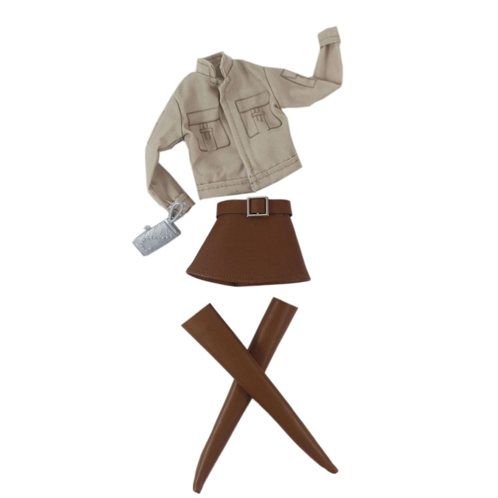 Модная повседневная одежда разных стилей, аксессуары для кукол, одежда для девочек своими руками для кукол BJD 1/6