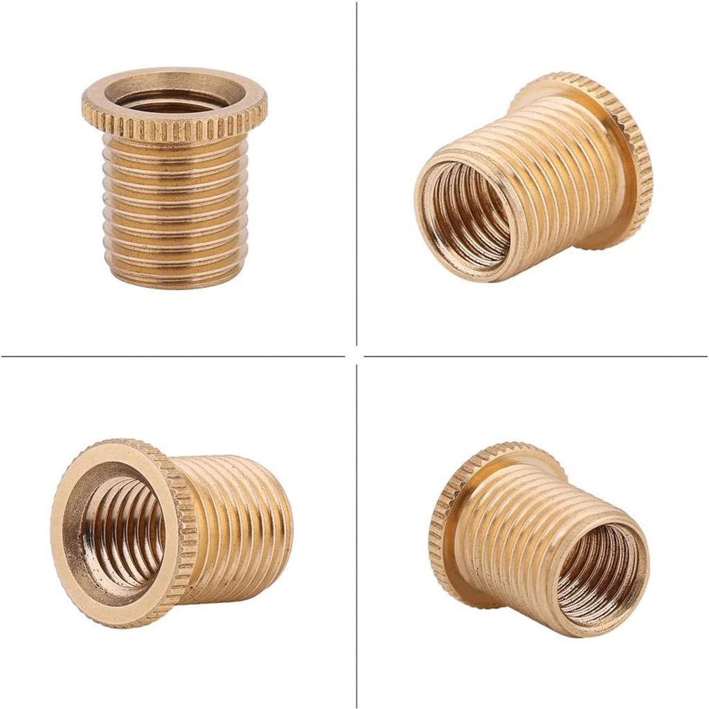 SAMCOS Shift Knob Adapter Gear Stick Knob Adapter Car Shift Lever Replacement Screw Lumium