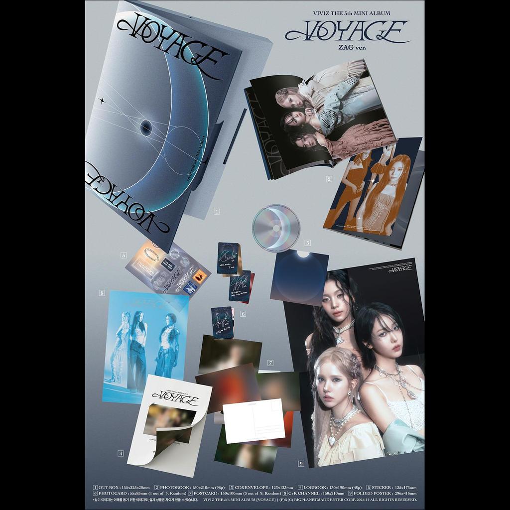 Viviz VOYAGE The 5th Mini Album