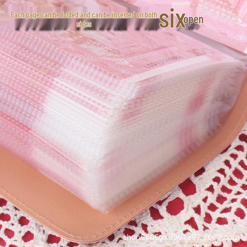 Альбом для накопления наличных и банкнот большой емкости