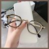 Anti Blue Light Metal Myopia Glasses Men Women Fashion Anti Radiation Nearsighted Glasses With Grade -0 .5 To -6 .0