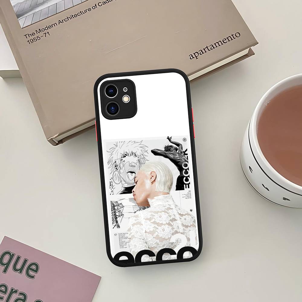 Drain Gang Ecco2k Rapper Phone Case For IPhone 16 15 14 13 12 11 Pro Max 7 8 6 6s Plus Matte Cover