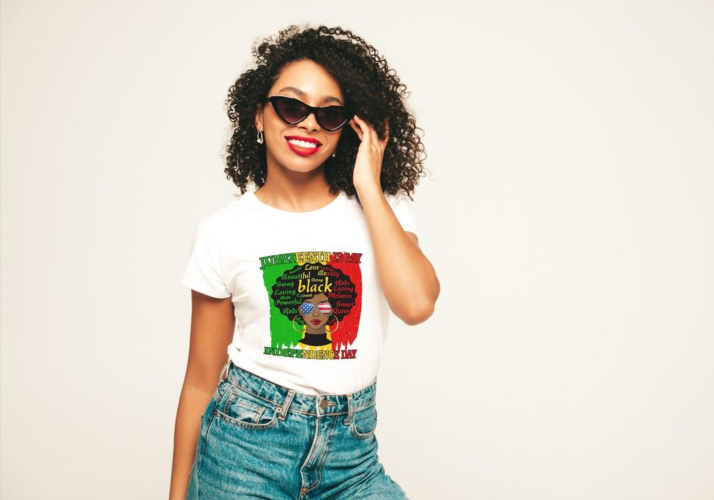Juneteenth. T-Shirt and kids tshirts for women, t-Shirt and kids tshirt designs, graphic t-Shirt and kids tshirts.