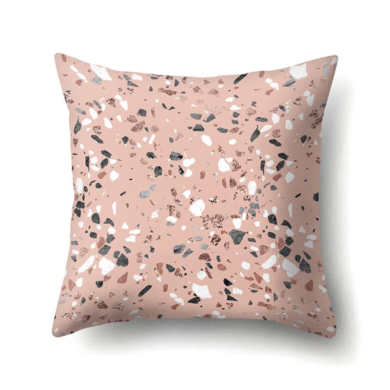 Polyester Pillowcase Automobile Decoration Home Printed Pillowcase Car Cushion Cover Bedside Pillowcase