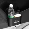EAV3 Car Portable Trash Can Auto Logo Sundries Storage Box For Honda Civic Fit Jazz Accord Pilot CRV Odyssey Passport City Shuttle