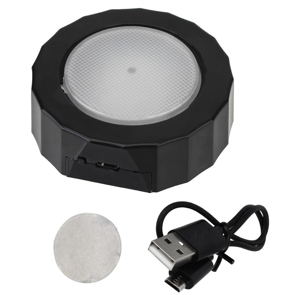 Перезаряжаемый автомобильный USB-светильник для чтения на крыше, потолочный магнитный светильник, ночник