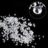 Bulk Pack of 1000 Mixed Transparent Acrylic Diamonds for Wedding Events
