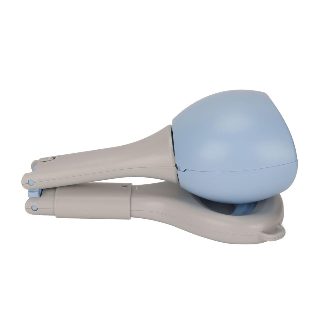 Dog Poop Picker Large Space Large Arc Diameter Easy Flushing Portable Dog Clip Toilet with Hanging