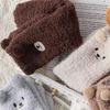 Socks - SHOP-STORY - TSOCKS PACK 4 - Plush Teddy Bear - One Size - Soft and Warm