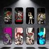 Печатный чехол для телефона G-Gachiakuta для Samsung S25, S24, S21, S22, S23, S30, Ultra, S20, Plus, Fe, Note, 5G Черная крышка