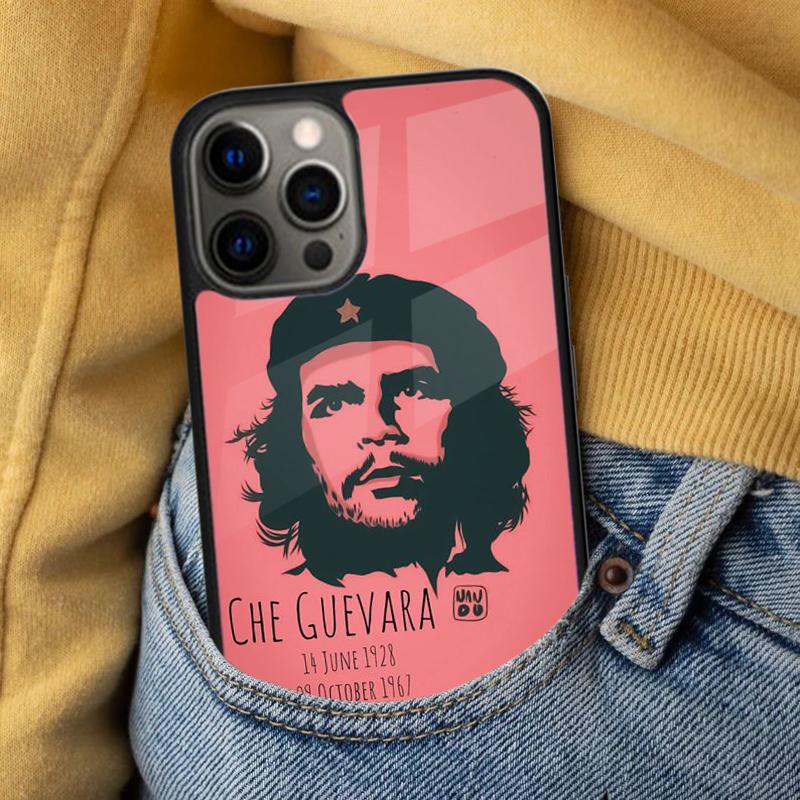 Мягкий чехол для телефона с Че Геварой, курящим сигару, для iPhone 17 Air 16e Pro max 15 Pro 13 14 Plus 11 12 MagSafe Магнитный Coque
