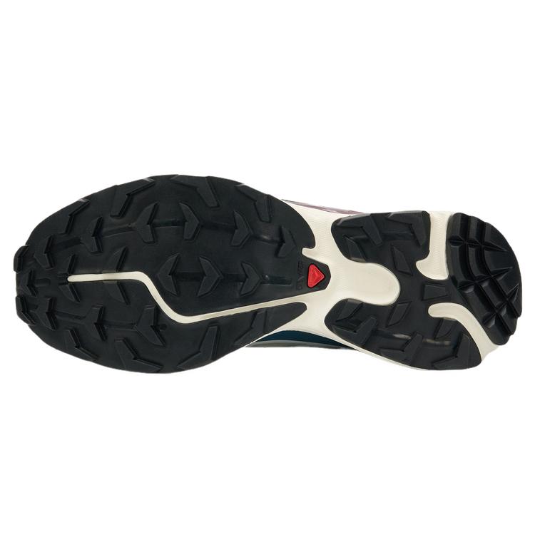 SALOMON Xt-6 Recut Ткань для уличной моды Амортизация Прочные Низкие Кроссовки для бега Унисекс Кеды Минерально-серый Утиный синий Белый 492579