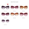 New Oval Big Frame Sunglasses Women Brand Designer Luxury Oversized SunGlass Classic Diamond Large Frame Anti-UV Sun Glasses