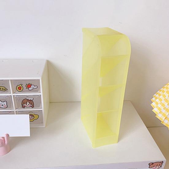 Держатель для ручек, 4 сетки, большая емкость, пластиковый многофункциональный органайзер для кистей для макияжа с губной помадой для ежедневного использования