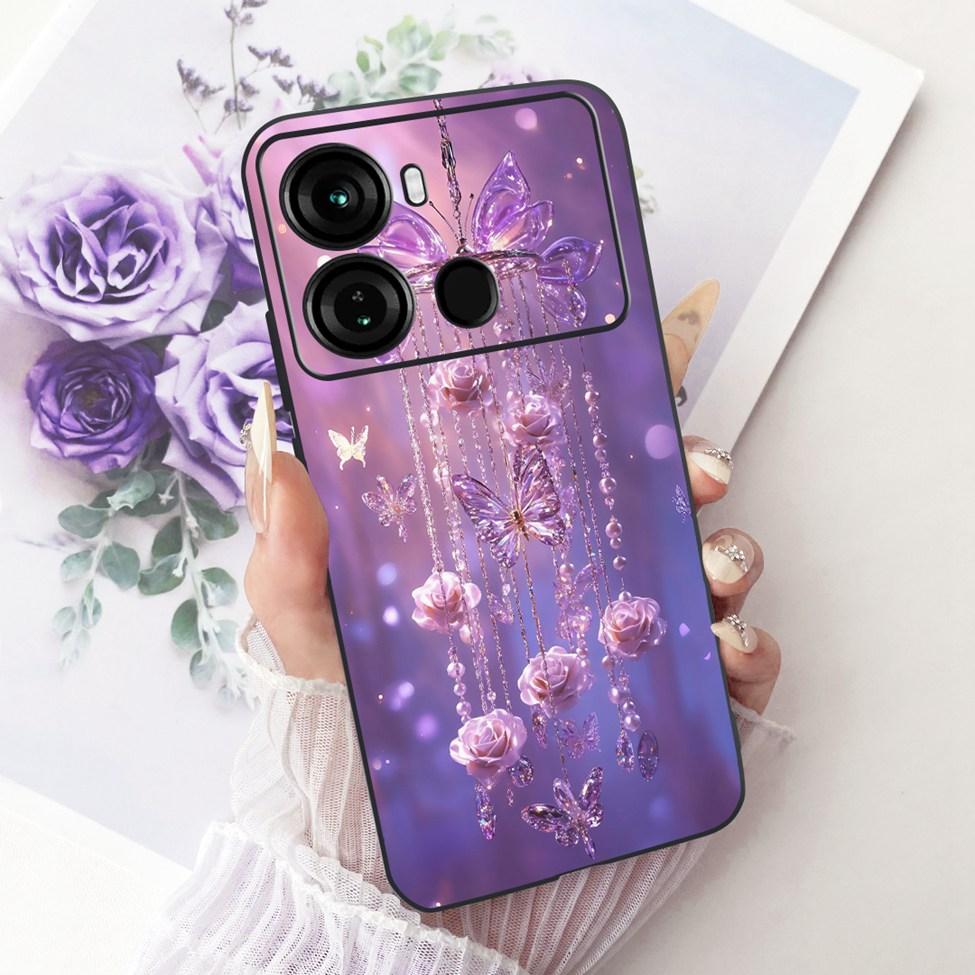 Чехол для ITEL P40 Чехол P662L Силиконовый Милый Кот Модный Забавный Расписной Funda Для P40 ITEL P 40 Корпус Телефона