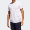 Adidas 25/7 Tee Runner Рубашка для бега с короткими рукавами Мужские топы Белые EI6325