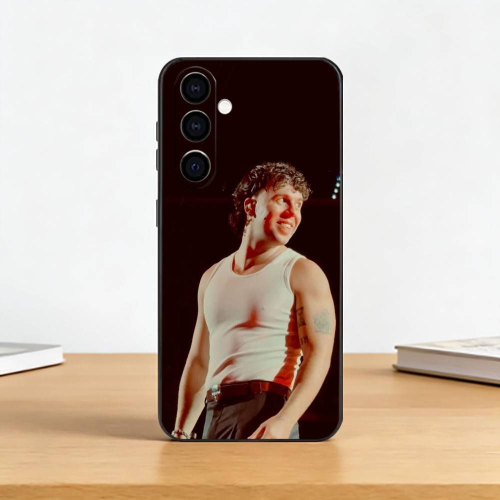 R-Rapper Quevedo Phone Case Black Silicone Soft For Samsung Galaxy A73,A72,A71,A70,A53,A52,A51