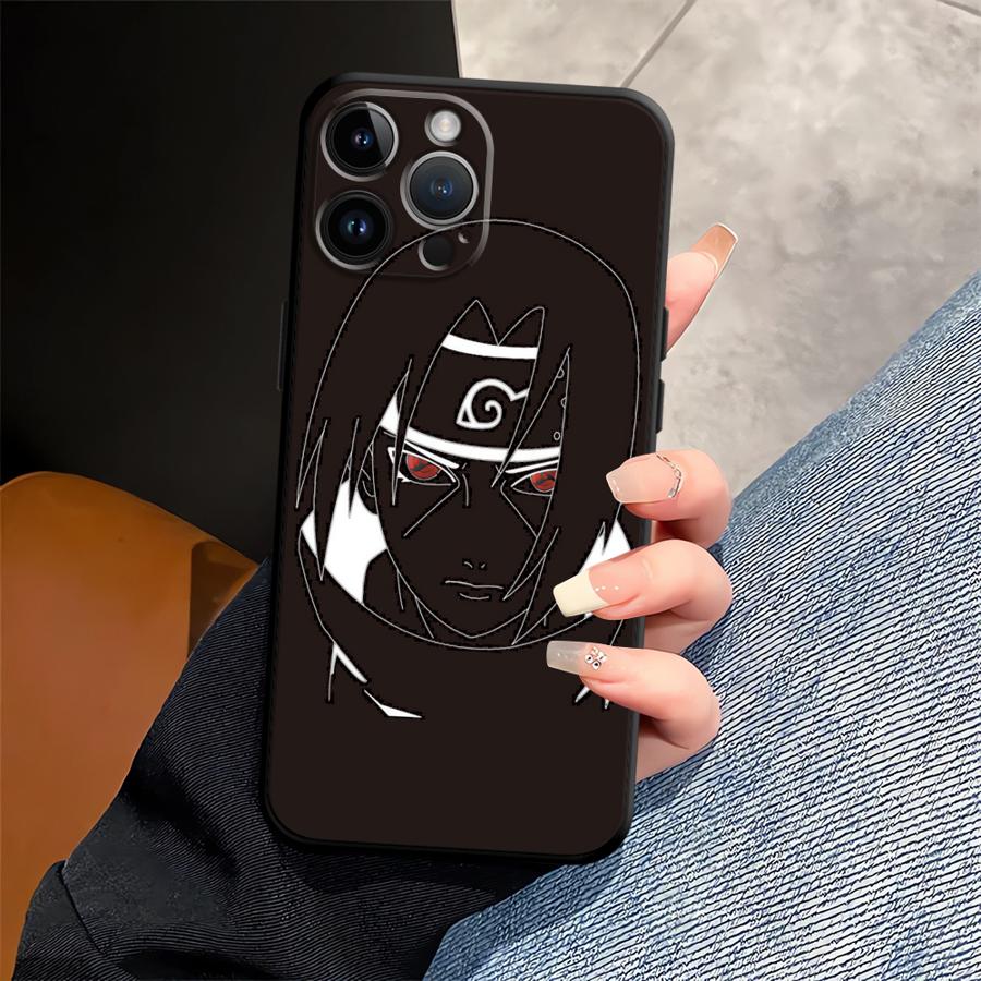 Чехол для телефона Apple iPhone 13 15 Pro 7 8 XR XS MAX Air 17 Pro Max 14 11 12 16 Funda Чехол для телефона Аниме Наруто Итачи