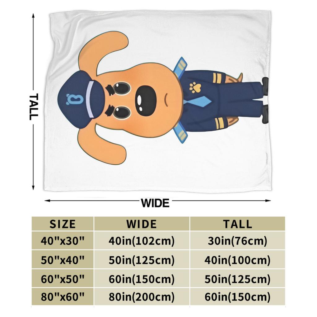 Sheriffs Labradors Blanket Quality Warm Throw Blanket Winter Girls Boys Outdoor Graphic Bedspread