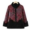 Зимняя куртка с подкладкой из искусственного меха для пожилых женщин
