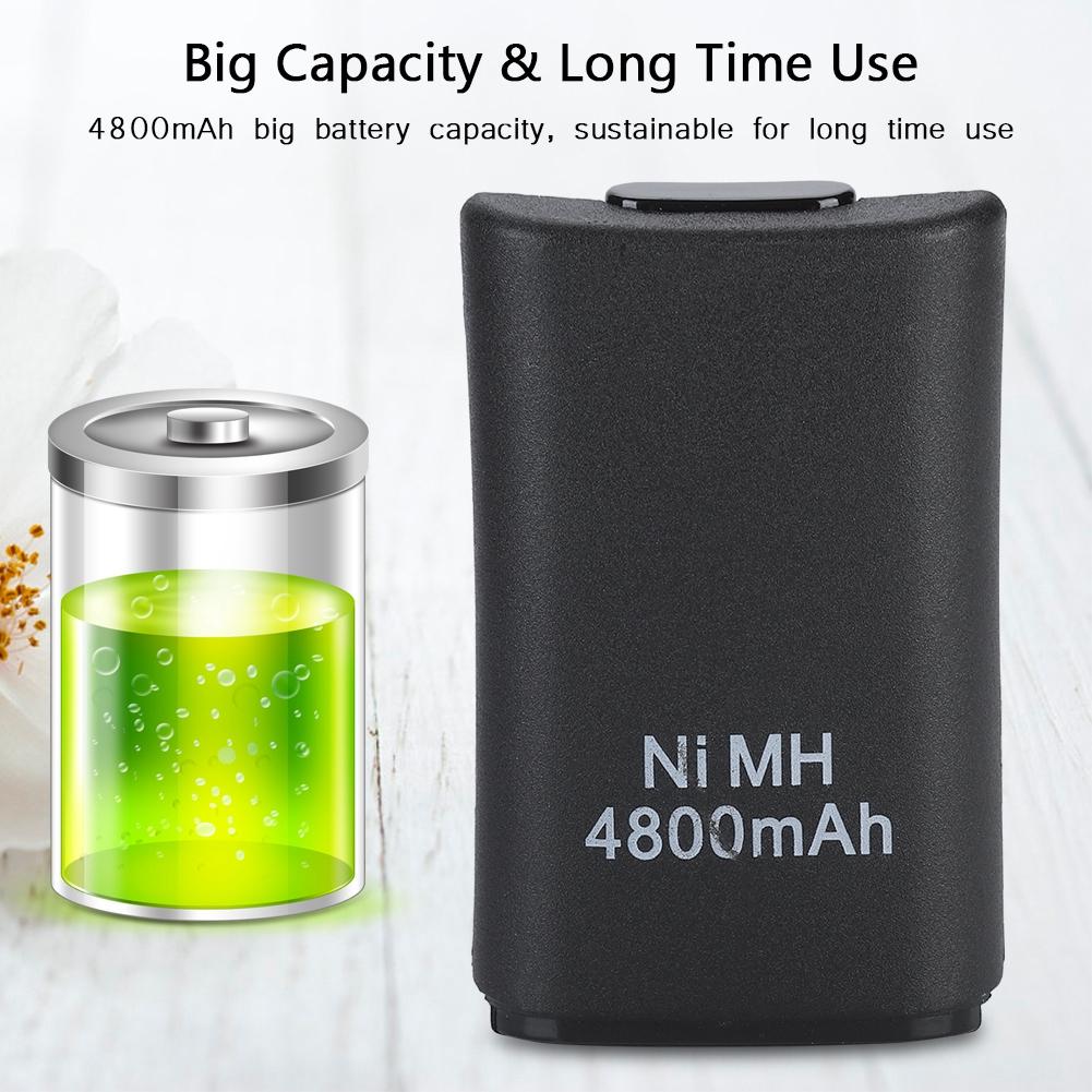 Для 360 Перезаряжаемый аккумулятор 4800 мАч Сменный аккумулятор для 360