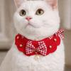 Handmade Cat Knitted Scarf Cartoon Puppy Collar Festive Gifts Chinese Style Pet Scarf  Winter