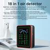 18-в-1 Детектор качества воздуха CO₂, CO, TVOC, HCHO, измерение PM, тестер температуры и влажности, бытовой детектор качества воздуха