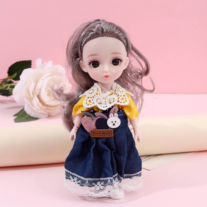 13 Шарнирная 16см Bjd Кукла для переодевания Девочка Подарок на день рождения