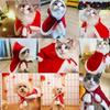 Dww-Vtements de Nol (L) pour Animaux de Compagnie pour Chien Chat Costume de Vacances de Nol Chat Costume De Nol Tenue Nol Manteau Pull  Capuche pour 