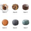 Pumpkin Shaped Footstool Seat Bag Unstuffed Pouf Cushion Cover Clothing Storage Bags  Footrest