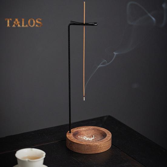 Подставка для благовоний, деревянная основа, облегчение беспокойства, износостойкий красивый настольный перевернутый держатель для курильницы, предметы домашнего обихода