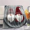 Dwarf Print Flannel Blanket, High quality Comfortable for All Seasons, Home Decor, Warmth and Comfort, Perfect for Christmas Gifts