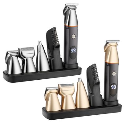 5 в 1 триммер для волос, триммер для тела, USB перезаряжаемый триммер для лица, носа, многофункциональный триммер для ухода за волосами, моющийся для дома, путешествий