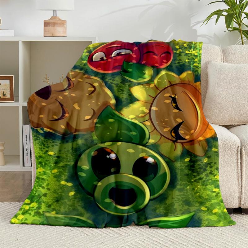 1PC Zombie Party Flannel Blanket Gift, Suitable for Both Men And Women, Soft Ideal for Beds And Sofa, Birthday Or Christmas Gift