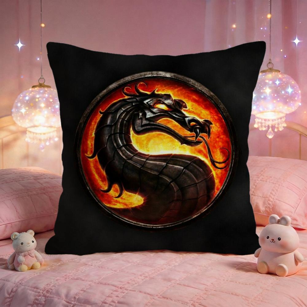 Game MMortal Kombat Cushion Cover Premium Comfort Reversible Pillow Cove Two In One Design For Any Room Car Interior