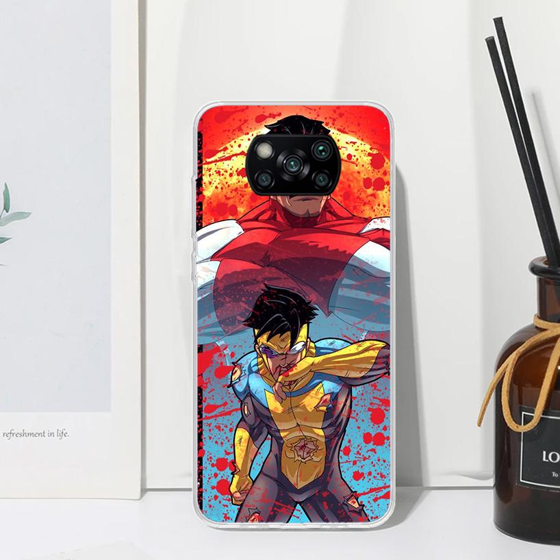Крутой чехол I-Invincible для Xiaomi Poco X7 X6 X5 M7 M8 Pro F7 Ultra Redmi 15C 15 13C 13 12C 12 10 10C 10A Арт Fundas Poco X