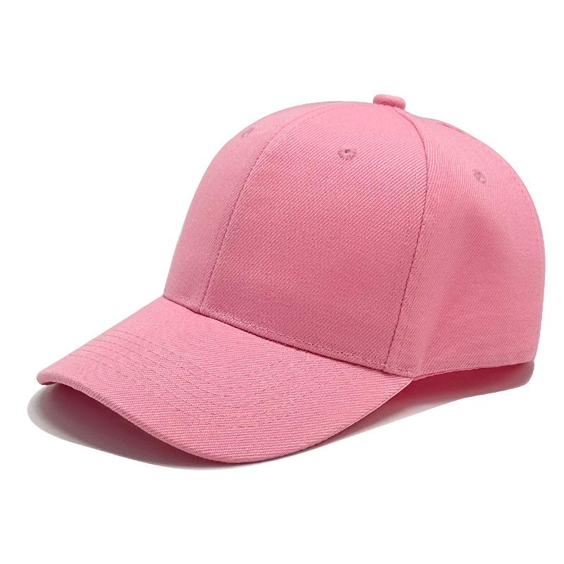 Summer Sun Protection Non-Collapsing Baseball Cap - Acrylic, Minimum Order 50 Pieces