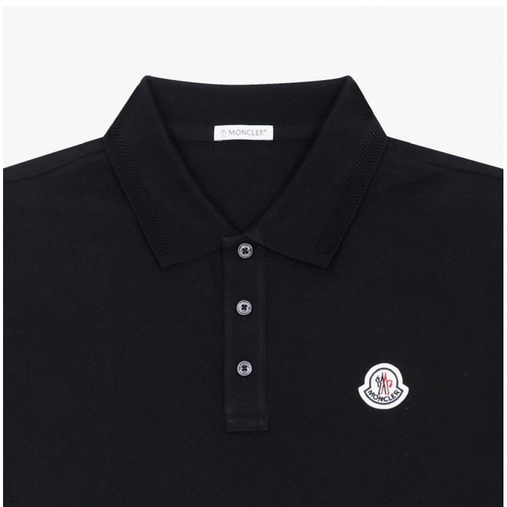 Moncler Men S Logo PaTch Polo T ShirT 8a00011 84556 999