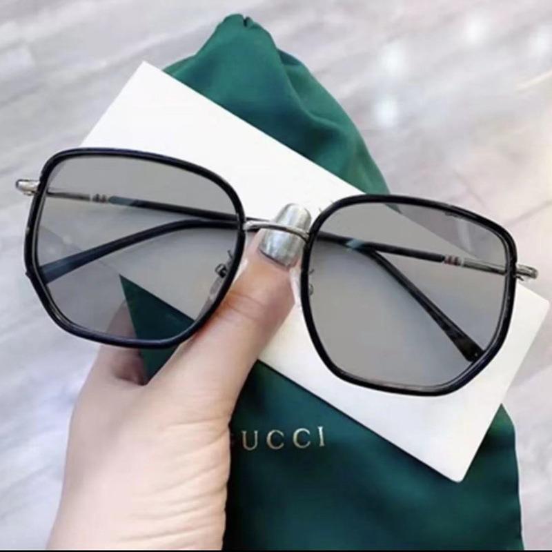 Anti Radiation Pochromic Eyeglass for Women/Men Replaceable Lens Eyeglasses Frames Retro Aesthetic Glasses