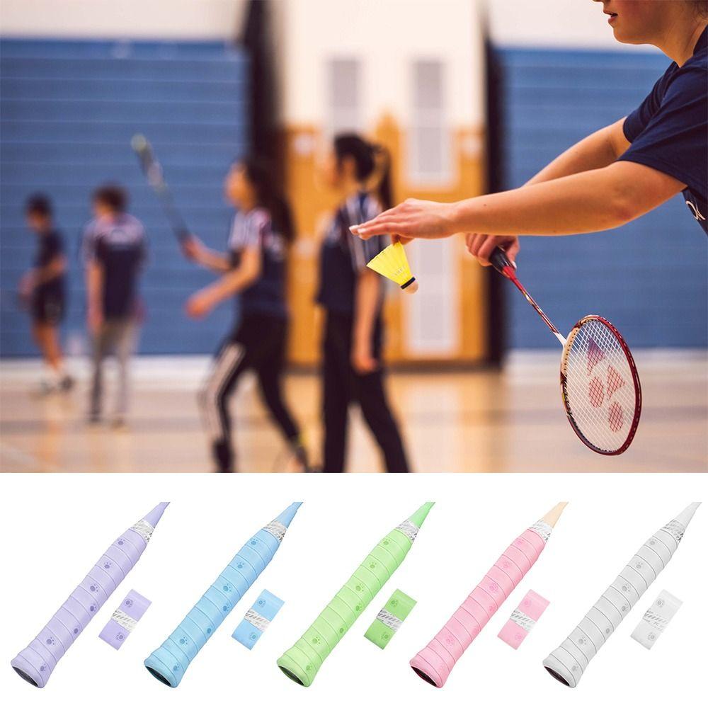 Non-slip Sweat-absorbent Hand Glue Cat Claw Racket Rubber Overgrip Badminton Racket Handle Grip