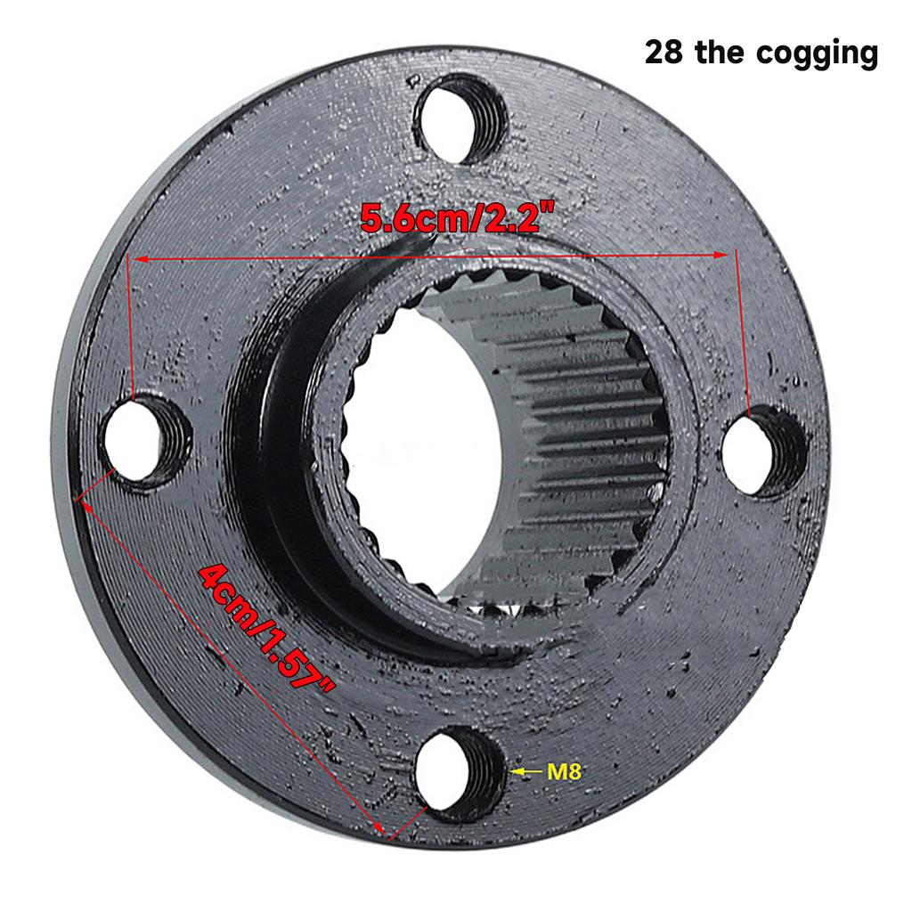 Промышленный класс задняя ось звездочка тормозной диск крепление сиденья цепь колесо крепление сиденья мотоциклетные аксессуары используемые для ATV GY6