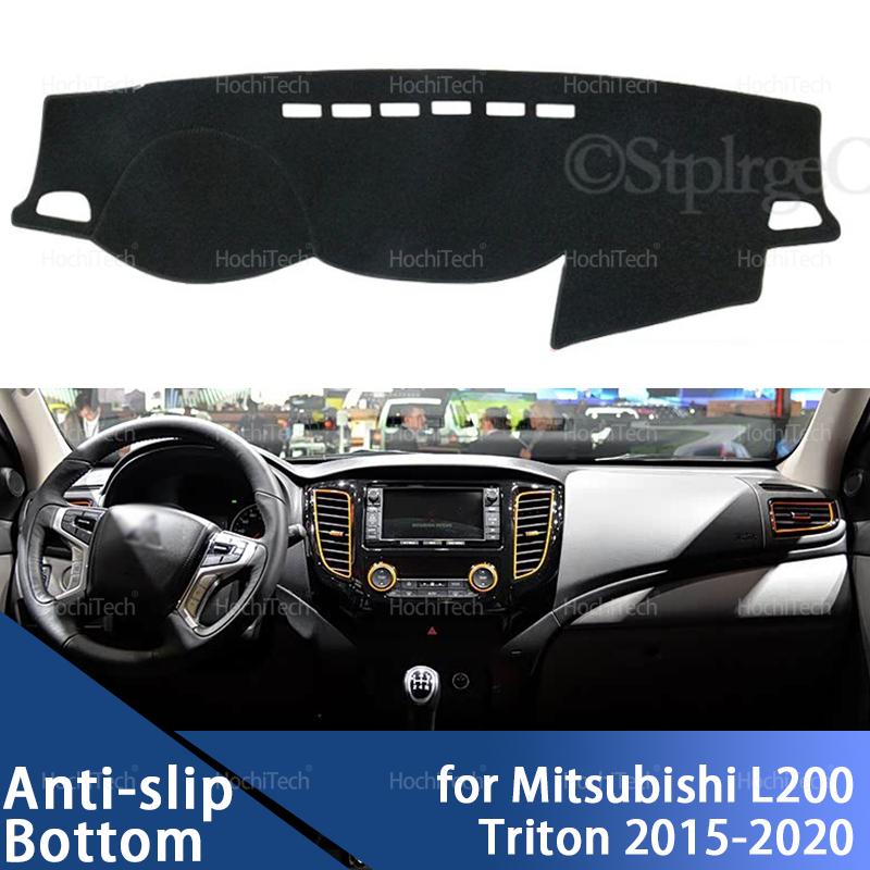 Dashboard Cover for Mitsubishi L200 Triton Strada KJ KK KL 2015- Car Dash Board Mat Carpet Pad Sunshade Cape Cushion