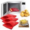 Многоразовая сумка для приготовления картофеля в микроволновой печи, моющиеся лепешки, карманы для плиты, сумка для приготовления кукурузы, сумка для выпечки в микроволновой печи, кухонные гаджеты