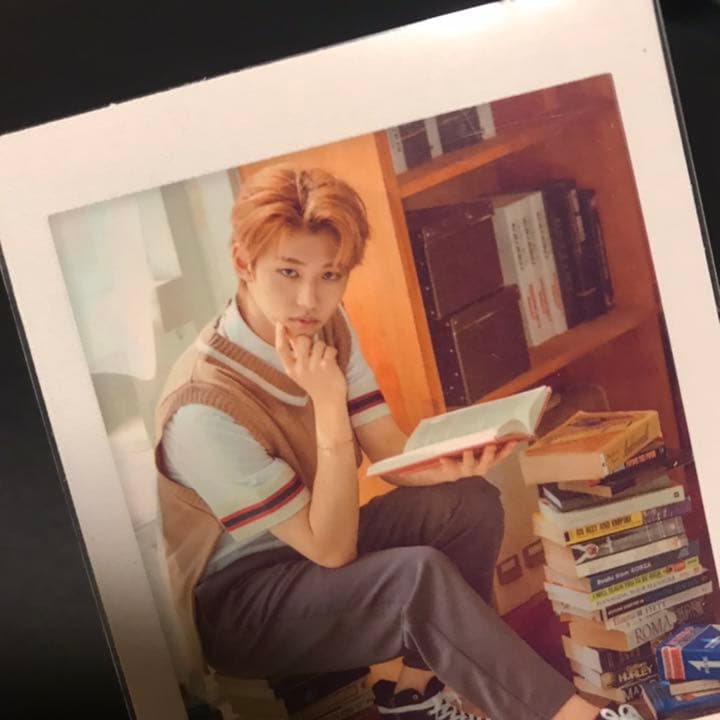 [Б/У] stray kids sukiz felix полароид straykids piri