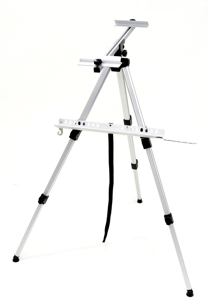 Talens Japan Horizontal Compact Easel, 3 Tiers, Silver, TME-3FC