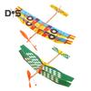 1/2/4Pcs Rubber Band Powered Aircraft Model Kids Educational Throwing Glider Airplane Toddlers Boys Girls Outdoor Wood Flying Plane Toy