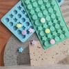 50 Cavities Star Chocolate Silicone Mould Porous Round Candy Biscuit Pudding Baking Tool Cake Decor Ice Cube Making Mold Gifts