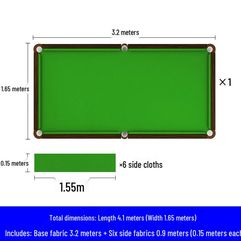Lieyi Australian Wool Billiard Table Cloth