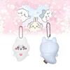 Chiikawa Plush Bear Keychain Charm Cute Cartoon School Bag Accessories Doll Gift